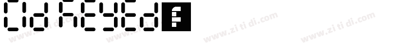 CID keyed字体字体转换